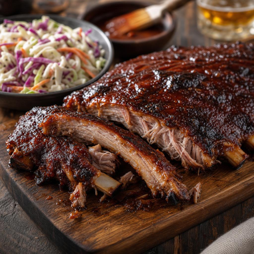 Costelinha ao Molho Barbecue