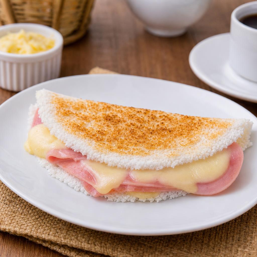 Tapioca Recheada Cremosa